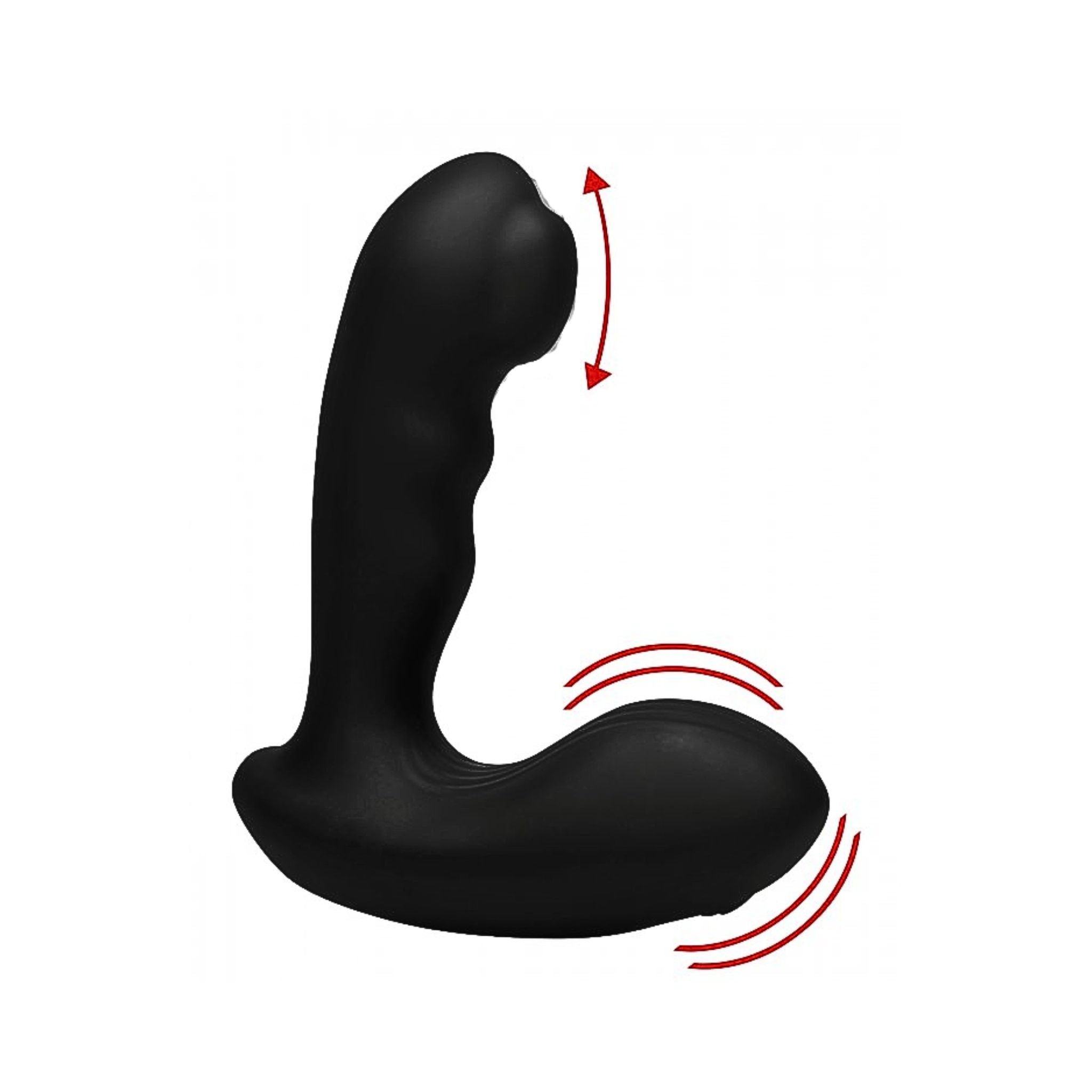 7x P-Milker medical-grade silicone prostate massager with remote control.