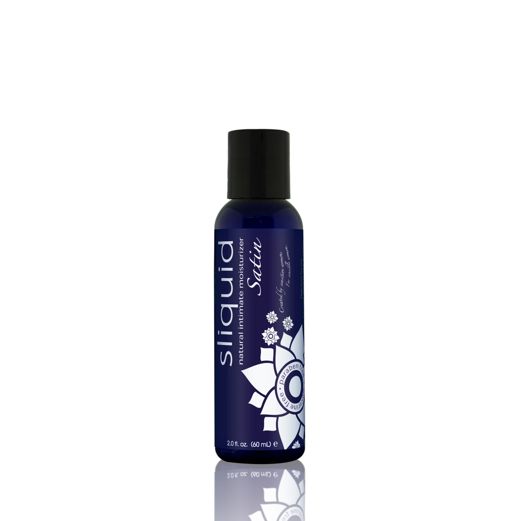 Botanical intimate glide travel size bottle supporting gentle pelvic floor wellness.