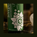 Close-up of Sliquid Soul bottle label highlighting organic coconut oil, and Fragrance-Free and Paraben-Free certifications.