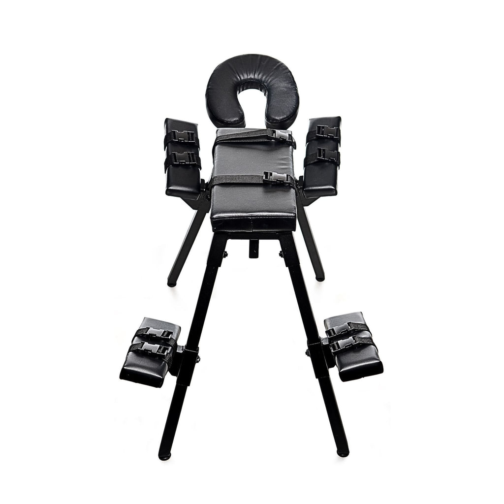 Front profile with quick-release straps offer immediate safety, adjustment, and effortless removal.