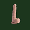 Inclusive massager with a substantial ergonomic structure for gender-affirming care.