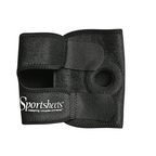 Inclusive thigh strap in black for gender-neutral intimate wellness for non-binary users.