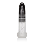 Motorized adaptive intimacy smart pump in clear and black for vascular expansion.