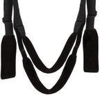 Padded black nylon straps providing a neuro-inclusive sanctuary for sensory wellness.