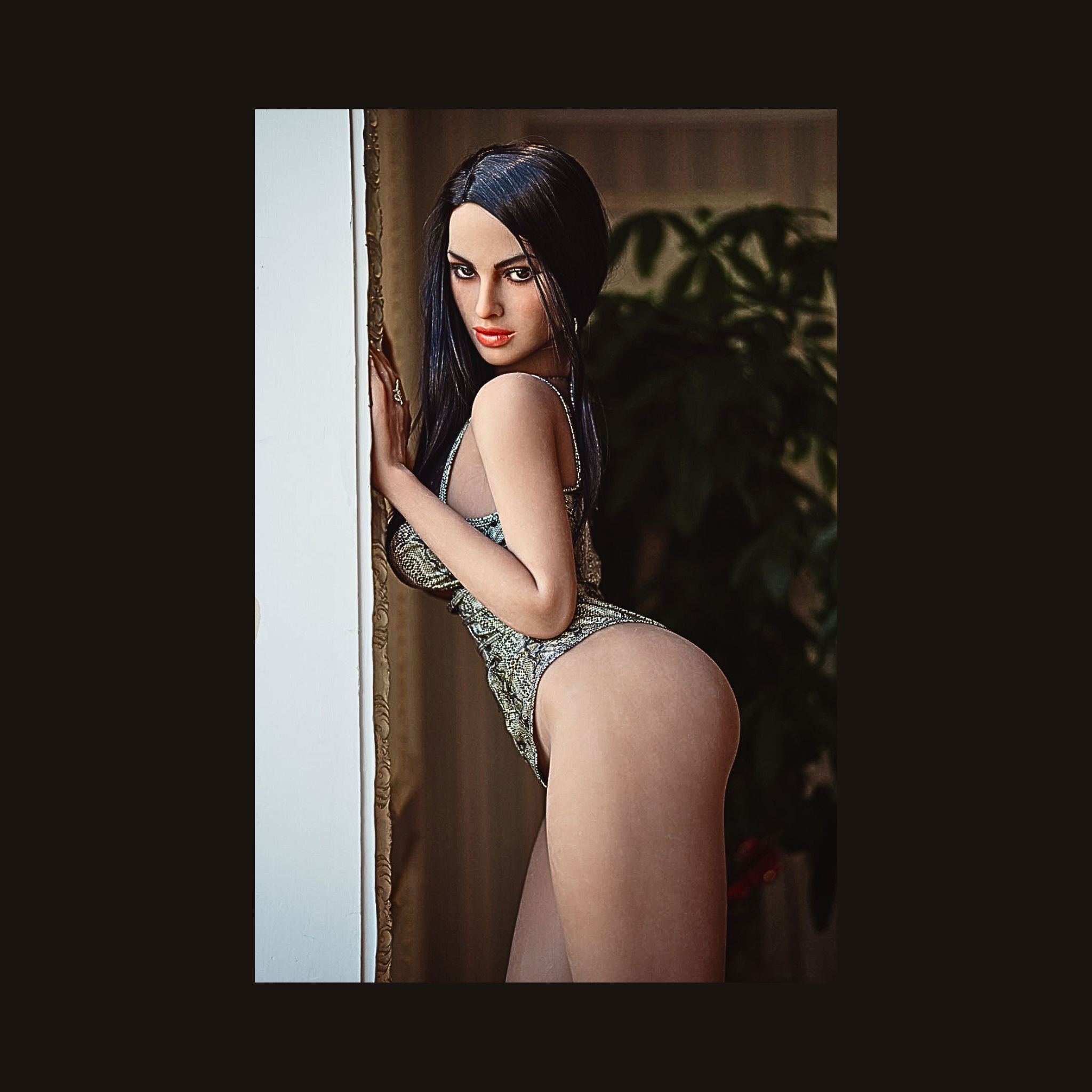Predictable intimacy support companion Maria with poseable joints for intimate play. 