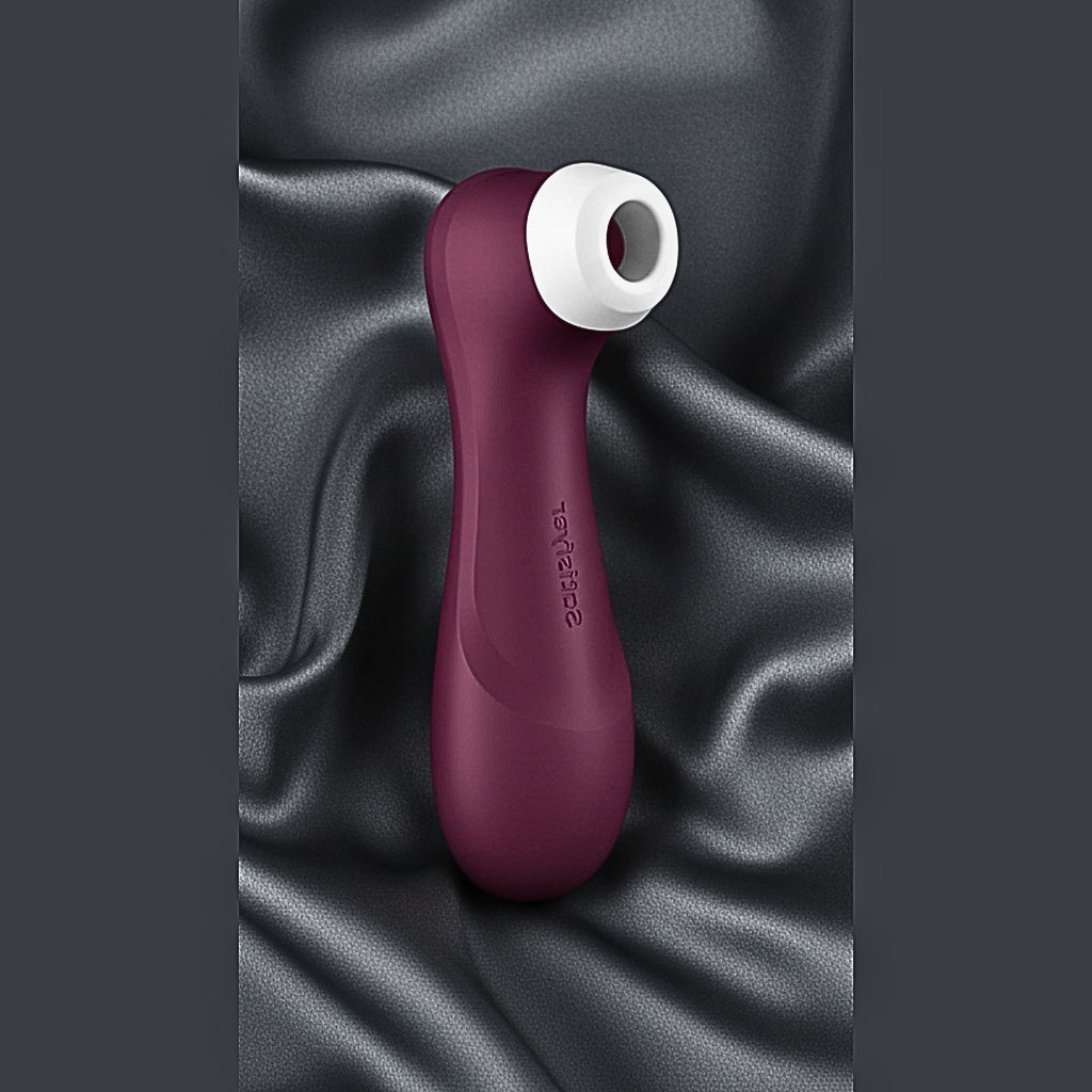 Satisfyer Pro 2 Generation 3 paired with the free Satisfyer Connect app for adaptive mobility.