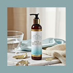 Sliquid Balance Splash Unscented on marble. Gentle, pH-balanced intimate wash pump bottle, 8.5 fl. oz.