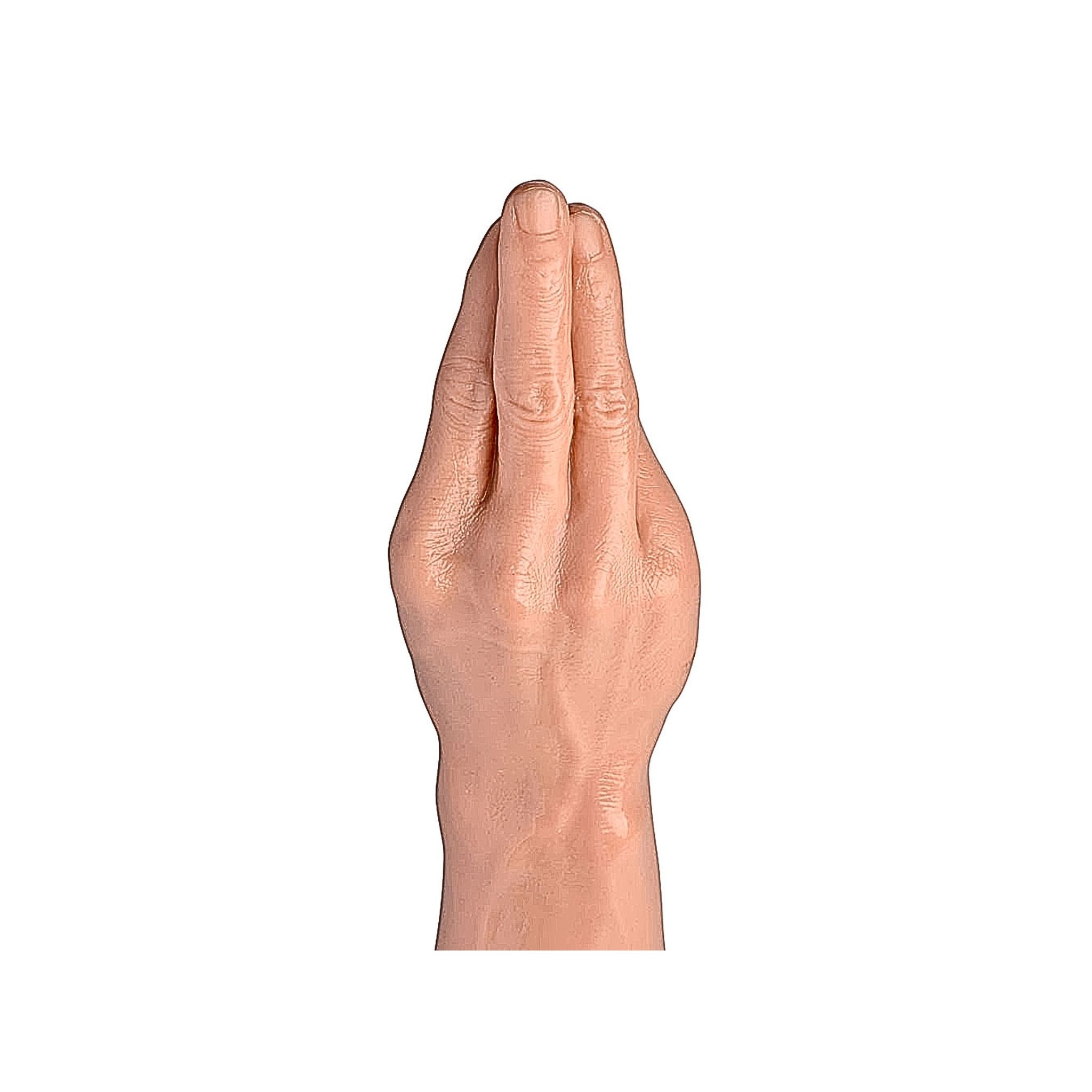 Tapered fingers of the ergonomic dilation tool providing predictable tactile feedback.