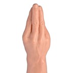 Tapered fingers of the ergonomic dilation tool providing predictable tactile feedback.
