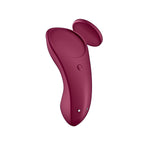 Two-piece Secure-Magnetic Intimacy Sync system, showing the separate magnetic disc for attachment through fabric.