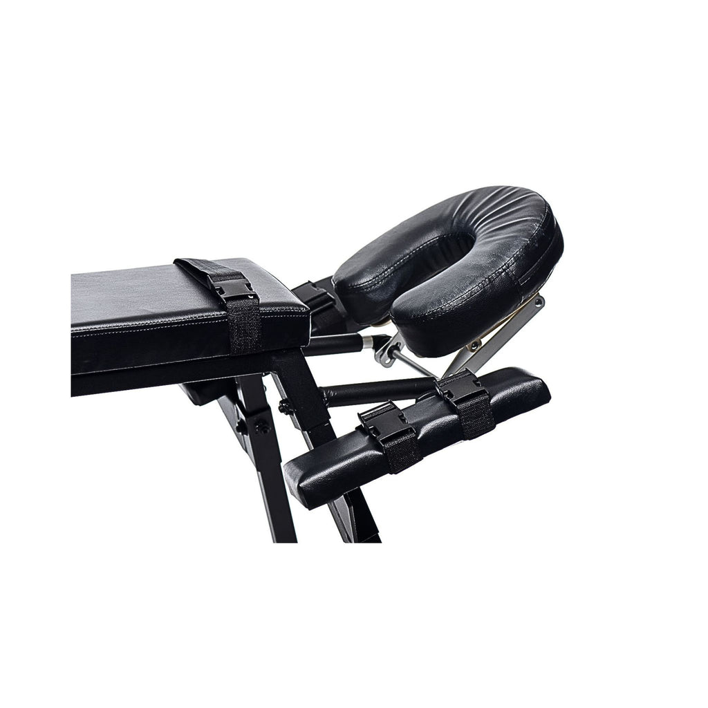 U-shaped contour pillow headrest for head and shoulder cradle support.