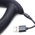 USB charging cable connected to the inclusive prostate massager for wireless use.
