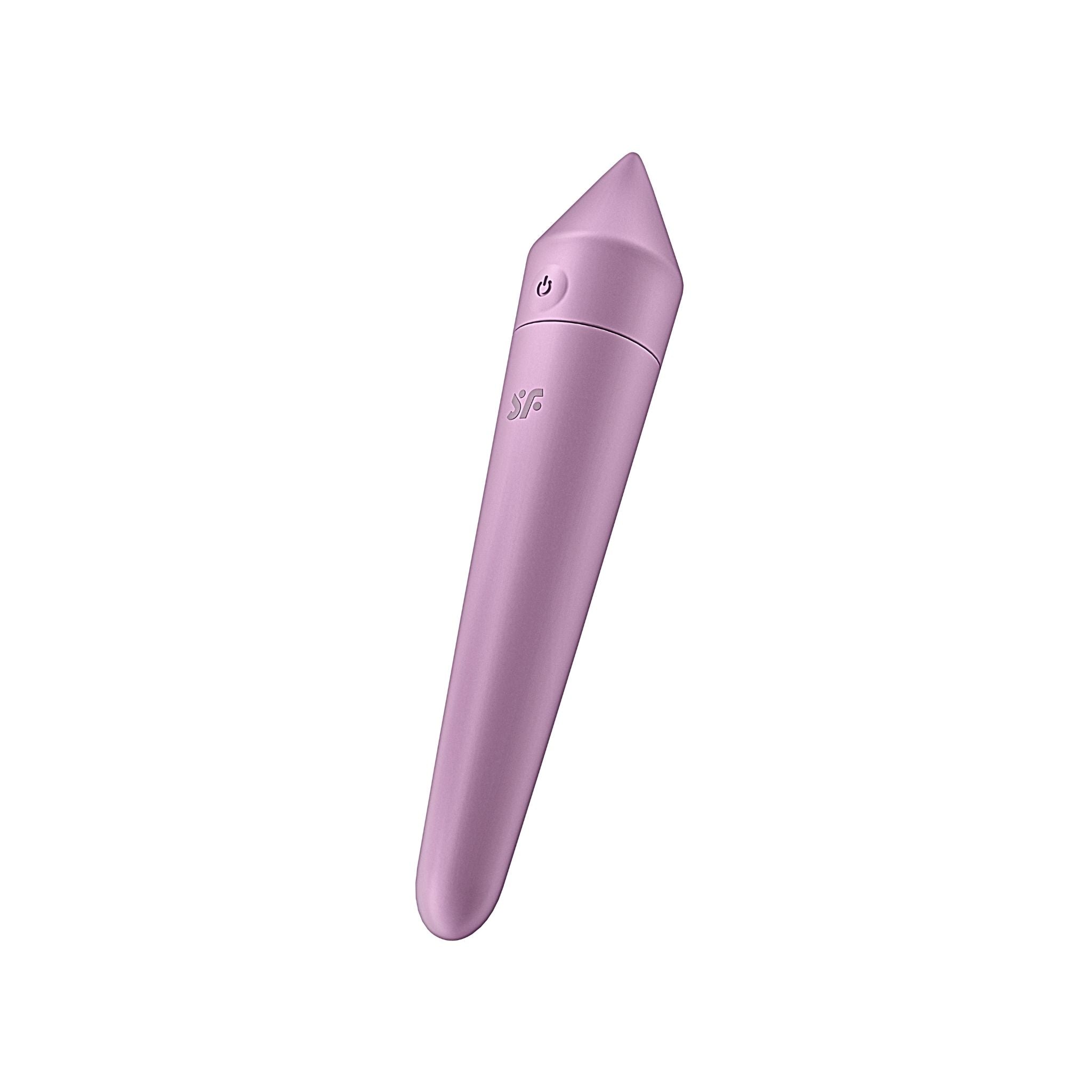 Ultra Power Bullet 8 in lilac purple with medical grade silicone for external percussion.