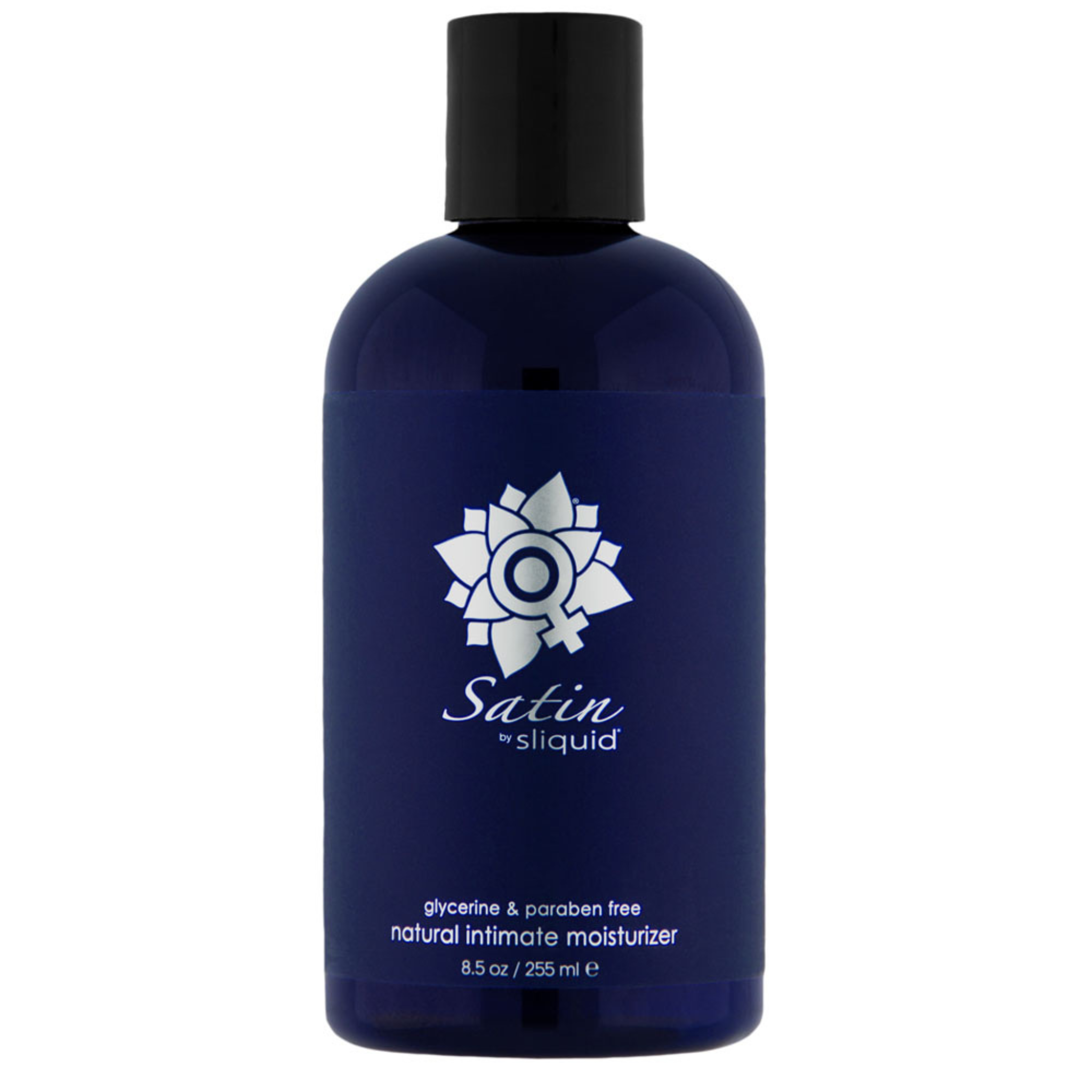 Water-based botanical intimate glide bottle for easy adaptive daily hydration.